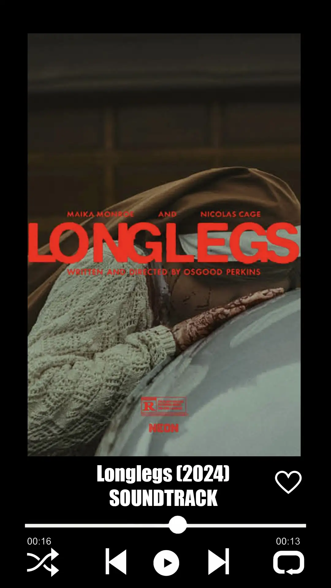 Longlegs Soundtrack (2024)